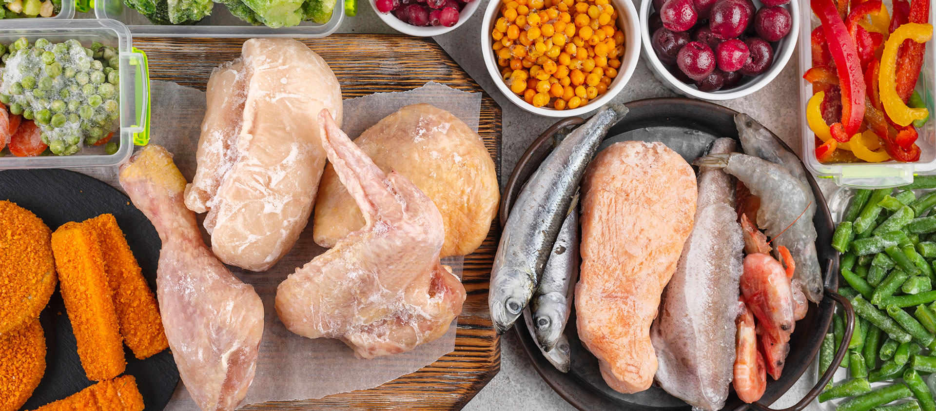 Frozen and Fresh food